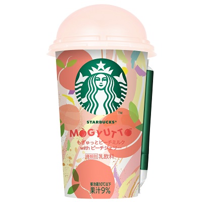 もぎゅっとピーチミルクwithピーチジェリー